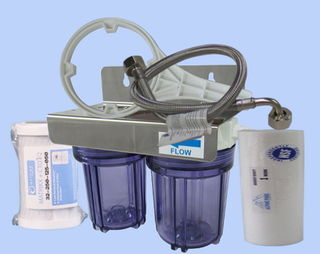 Twin Water Filter Inline to Kitchen Faucet CTO