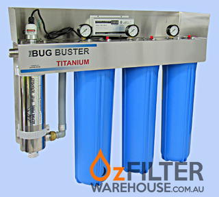 UV Water Steriliser - Bug Buster Alpine Series - Titanium