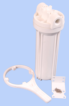 10 inch Standard Water Filter Housing , ½ inch Ports