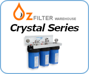 Crystal Series - Triple Whole House Filter System - Oz Filter Warehouse