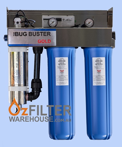  UV Water Steriliser - Bug Buster Alpine Series- Gold
