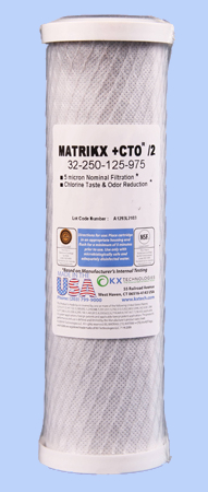 RO Replacement 2nd stage Carbon Cartridge - MATRIKX CTO/2®