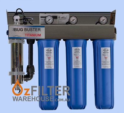 UV Water Steriliser - Bug Buster Alpine Series - Titanium