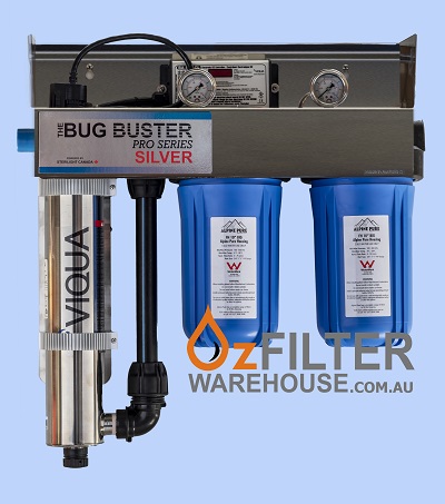 UV Water Steriliser - Bug Buster Pro Series - Silver