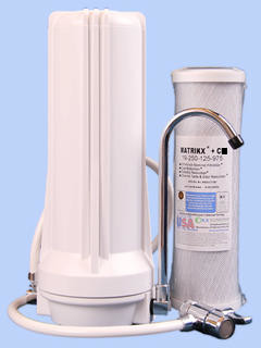 Benchtop Filtration System with 10 inch Matrikx CTO/2